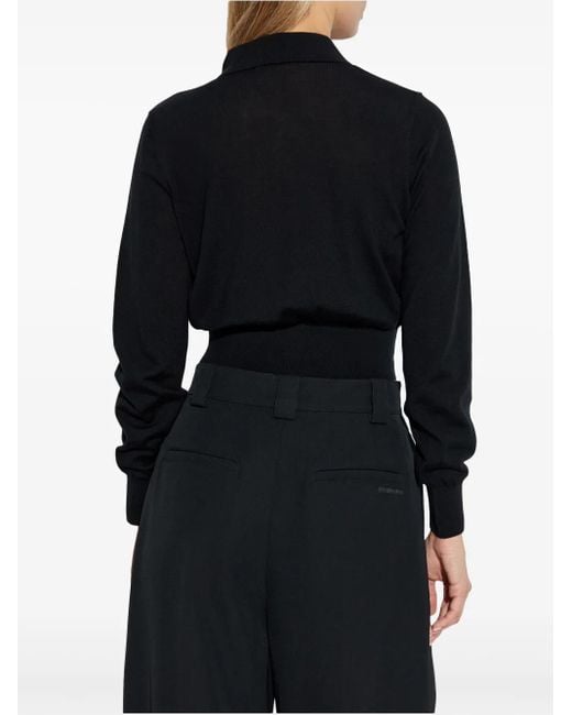 Alexander Wang Black Cardigan aus Wolle