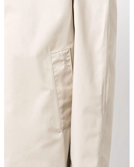 Barbour Natural Single-Breasted Coat for men