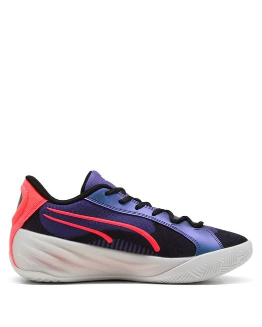PUMA Blue All-Pro Nitro Low-Tops Sneakers for men