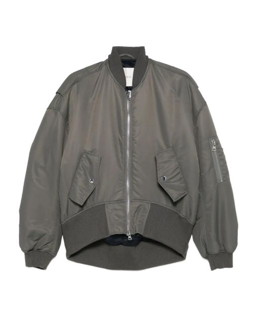 J.W. Anderson ジップアップ ボンバージャケット Gray