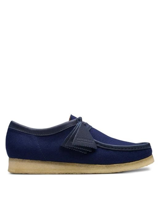Clarks Blue Wallabee Desert Boots for men