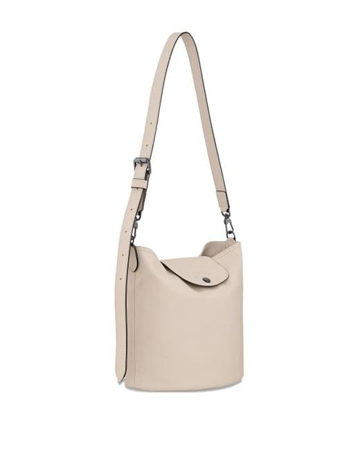 Longchamp White Medium Le Pliage Xtra Shoulder Bag