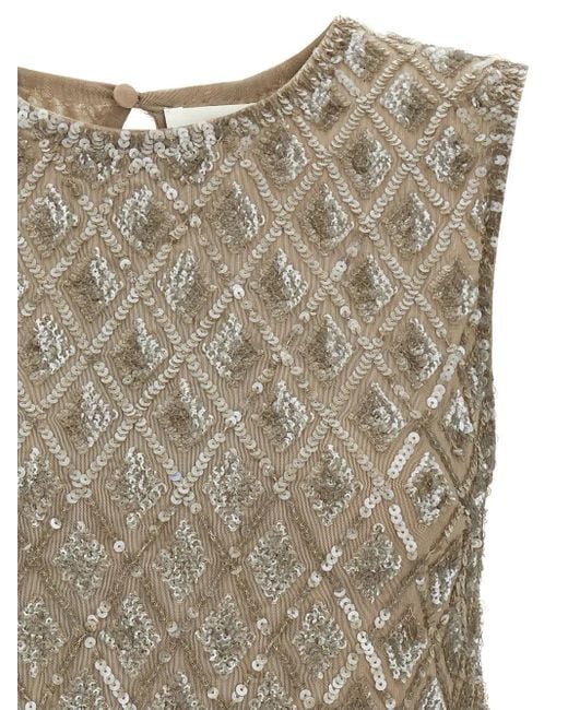 P.A.R.O.S.H. Brown Gild Top
