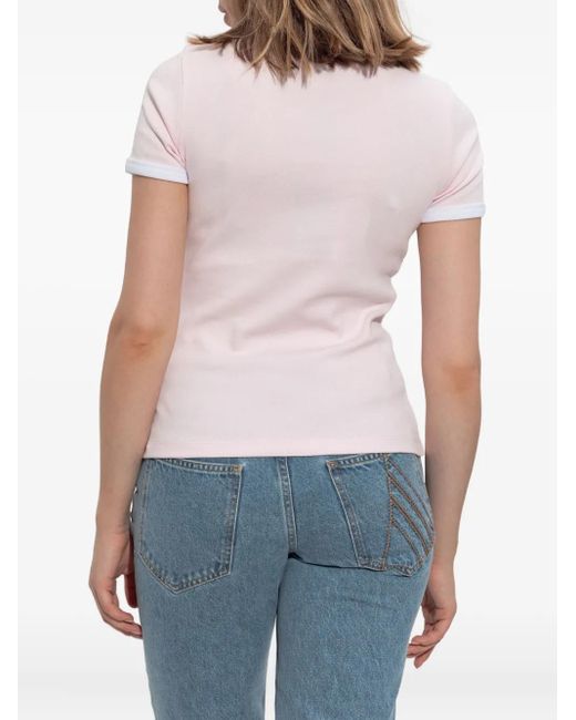 KENZO Pink Geripptes Gots Boke Flower 2.0 Top