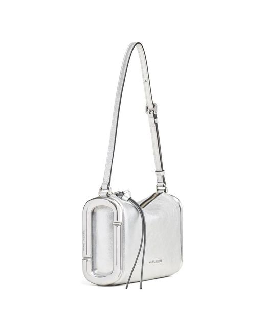Marc Jacobs White Scene Small Leather Shoulder Bag