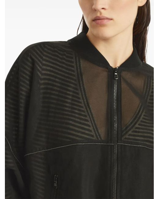 Brunello Cucinelli Black Bomber Jacket