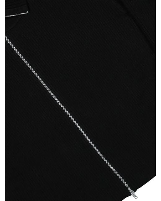 Cardigan À Fermeture Zippée Vetements pour homme en coloris Black