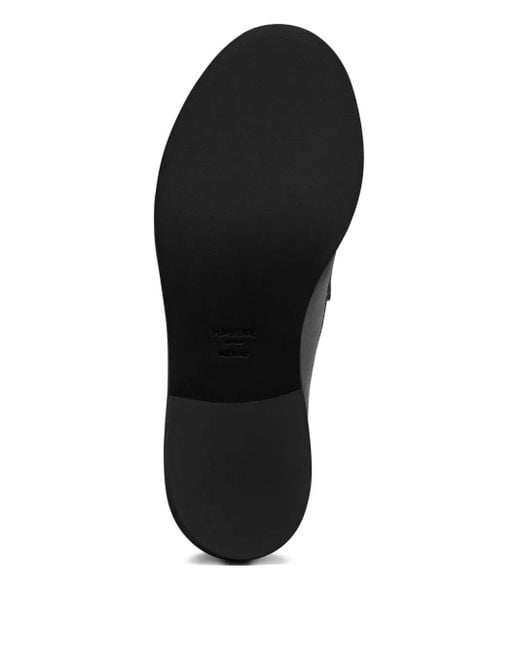 Thom Browne Black Calf Suede Rwb Tassel Loafers for men
