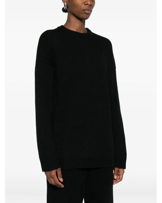 Entire studios Black Ribbed Sweater