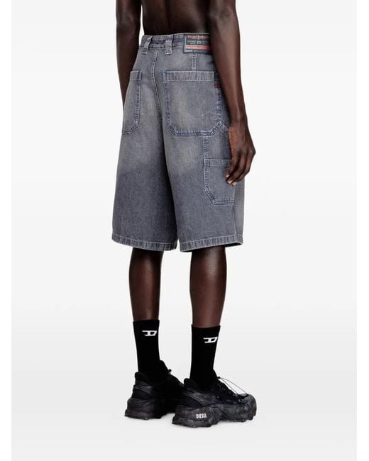 DIESEL Gray D-Livery-W-Short for men