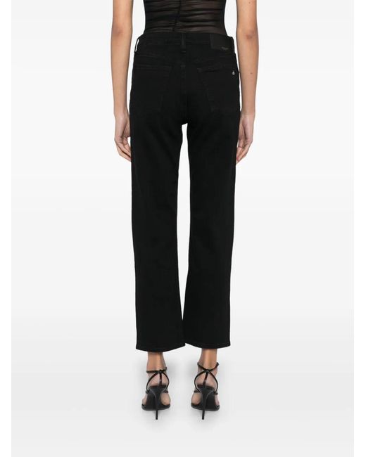 Vaqueros Harlow Rag & Bone de color Black
