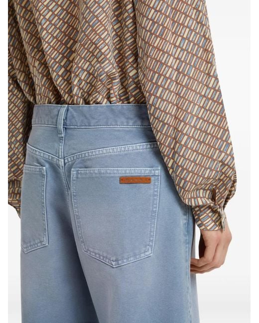 Marni Blue Five-Pocket Jeans