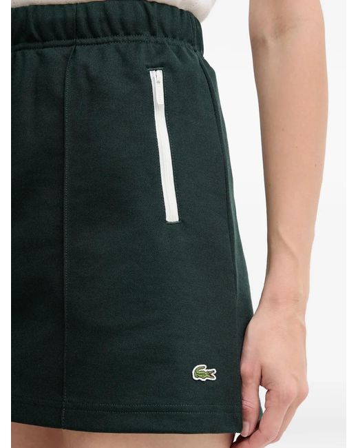 Lacoste Green Zip Pocket Mini Skirt