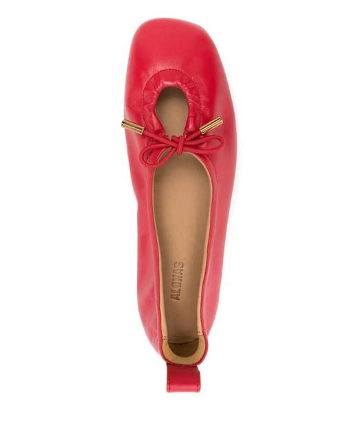 Alohas Red Rosalind Ballet Flats