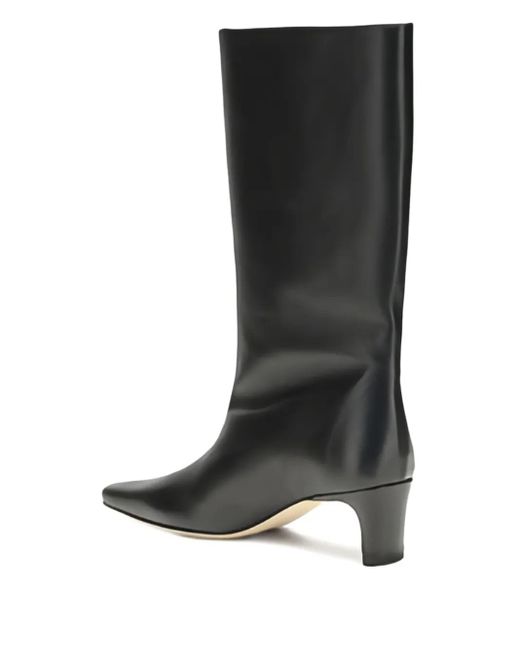 Bottes En Cuir 55 Mm Staud en coloris Black