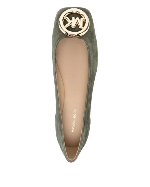 Ballerine Milan di Michael Kors in Green