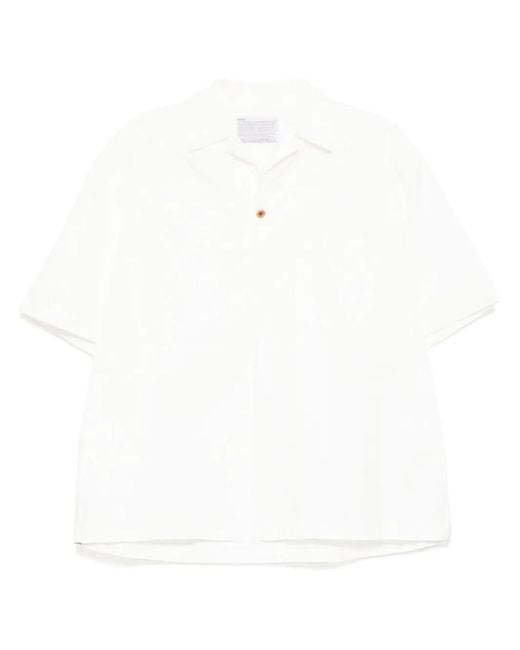 Kolor White Patch Pocket Shirt for men