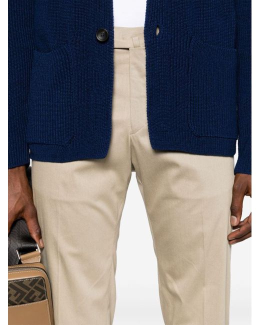 Briglia 1949 Natural Mid-rise Chino Trousers for men