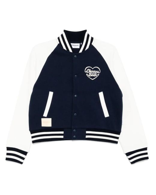 Chocoolate Blue Jacke Mit Logo-Stickerei
