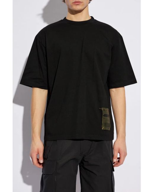 DSquared² Black T-Shirts And Polos for men