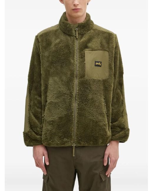 Giacca A Collo Alto di Stan Ray in Green da Uomo
