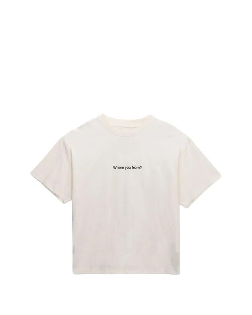 Honor The Gift White T-Shirt Where You From Tee for men