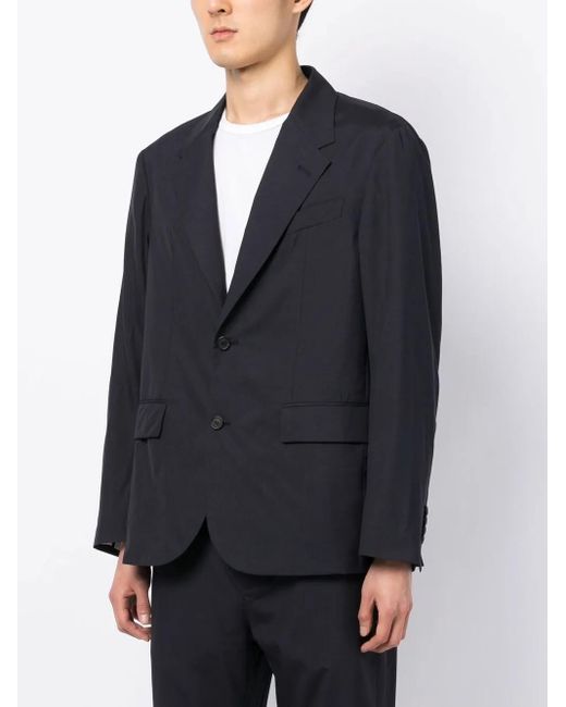 Dunhill Blue Single-Breasted Blazer for men