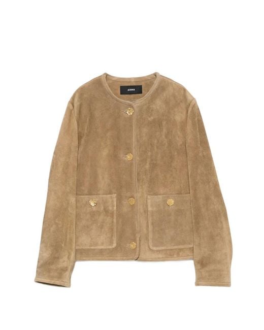 Arma Natural Leather Jacket