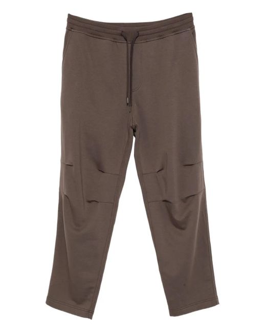 Pantalon De Jogging À Design Plissé Brunello Cucinelli pour homme en coloris Gray