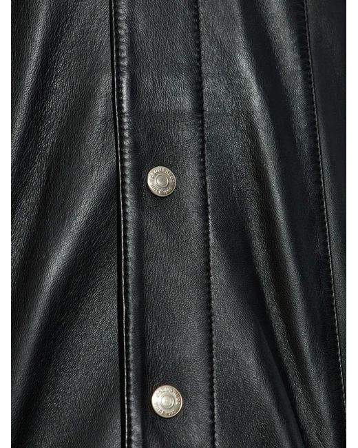 DSquared² Black X Better Buttoned Coat