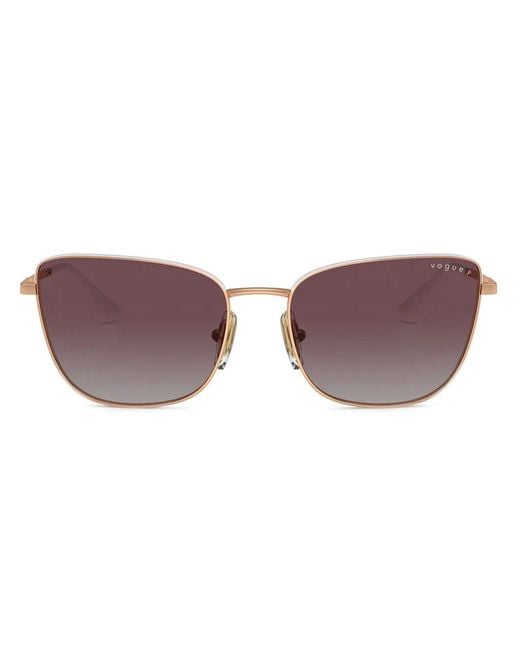 Vogue Eyewear Zonnebril Met Cat-Eye Montuur in het Purple