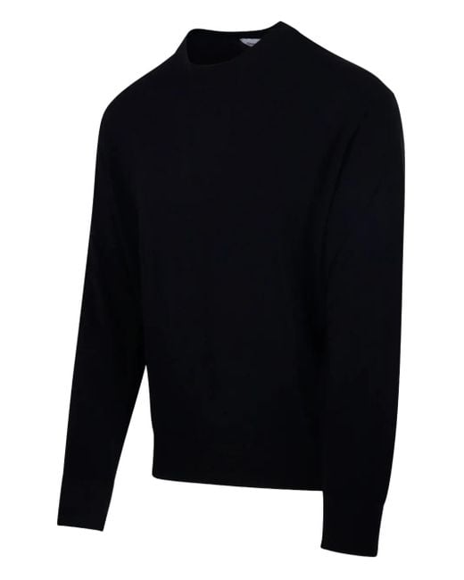 Diana Studio Blue Crew-Neck Long-Sleeve Sweater for men