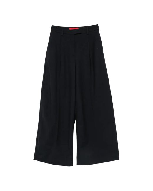 Thelatest White Pleated Wide-Leg Trousers