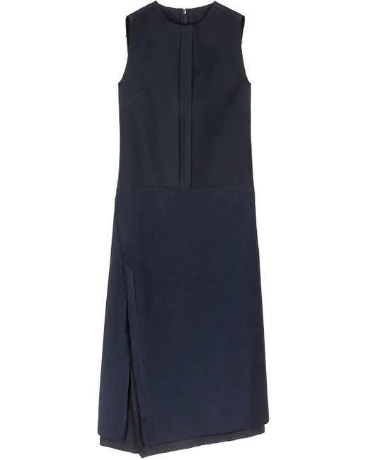 Ports 1961 スリット ドレス Blue