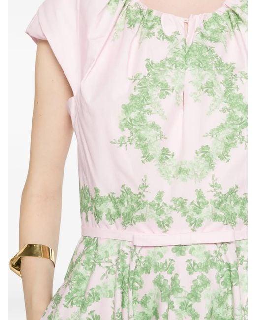 Giambattista Valli White Floral Dress
