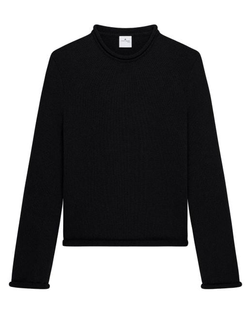 メンズ Courreges クルーネック セーター Black
