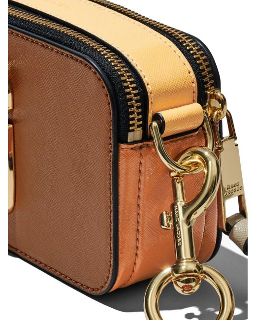 Marc Jacobs Brown Argan Oilthe Snapshot Leather Cross-body Bag