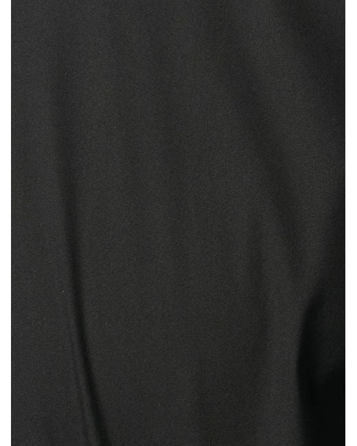 Mazzarelli Black Fitted Buttoned Shirt for men