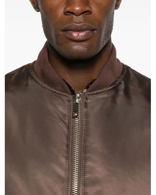 Frankie Shop Brown Astra Bomber Jacket