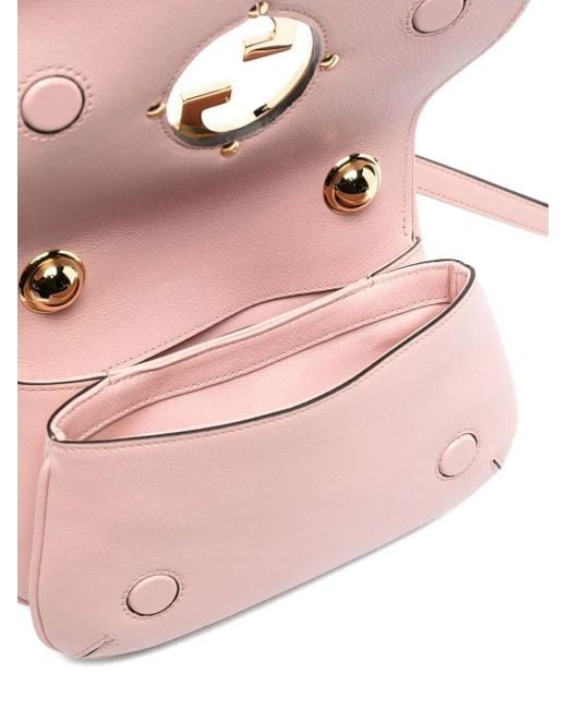 Gucci Pink Signature Interlocking G Crossbody Bag