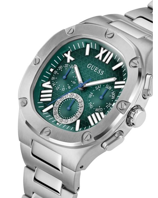 Guess Blue Multifunction 42Mm Watch for men