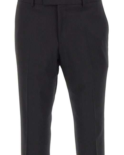 Boss Black Tailored Slim-Fit Trousers for men