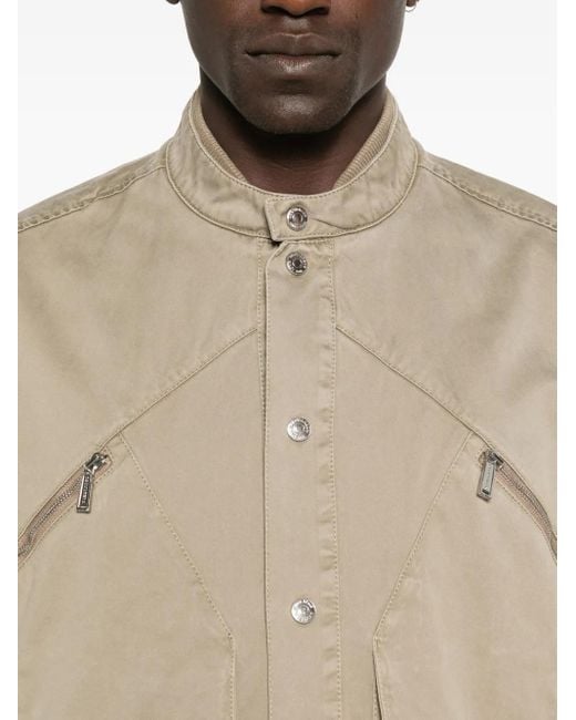 DSquared² Natural Zip-Pocket Drawstring Jacket for men