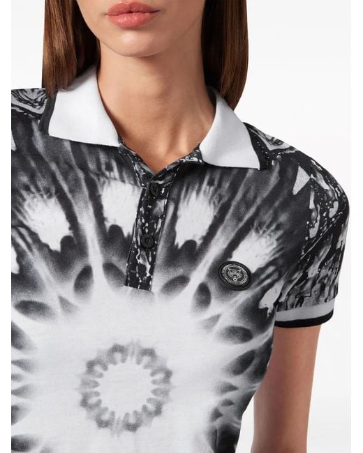 Philipp Plein Black Polo Shirt