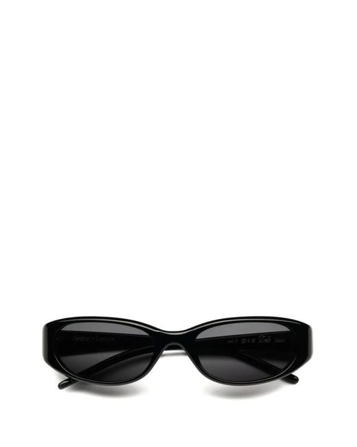 Chimi Black Dele Oval-Frame Sunglasses