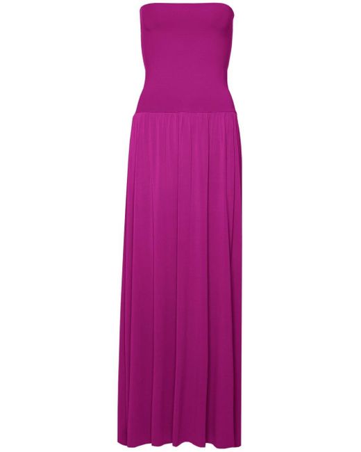 Eres Purple Oda Maxi Dress