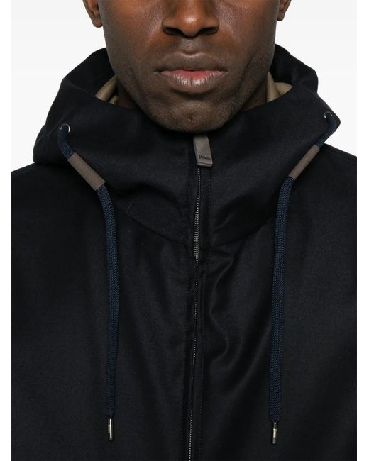 Chaqueta Con Capucha Herno de hombre de color Black