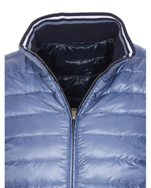 Herno Blue Reversble Down Jacket for men