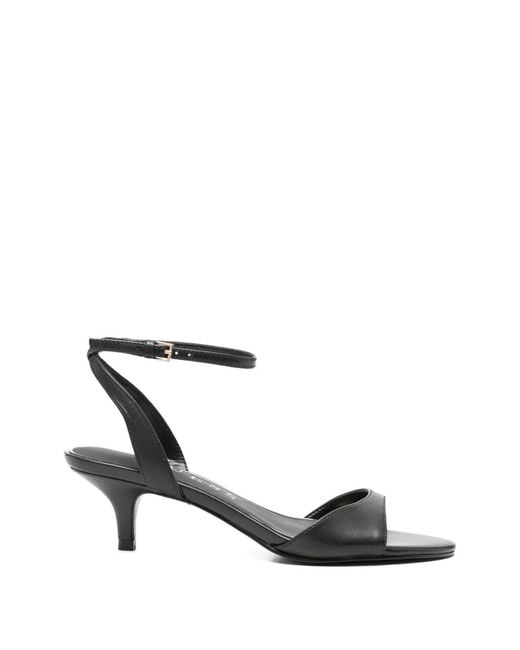 Guess White Ankle-Strap Sandals