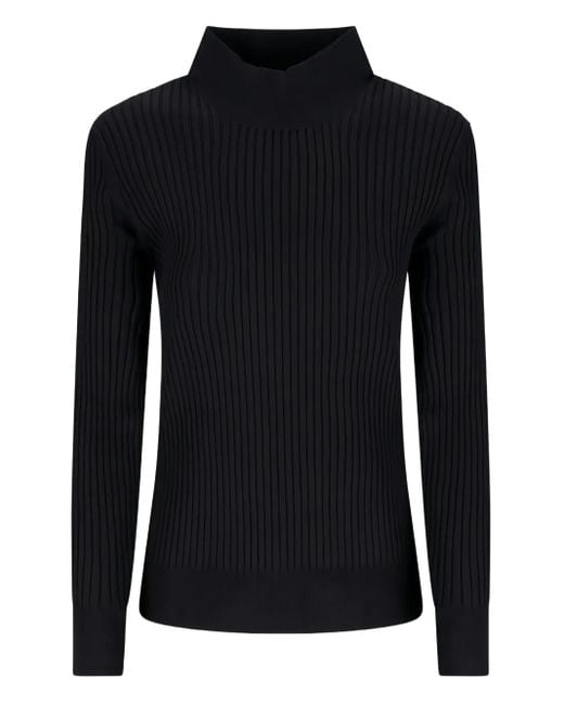 PT Torino Gerippter Pullover in Black für Herren